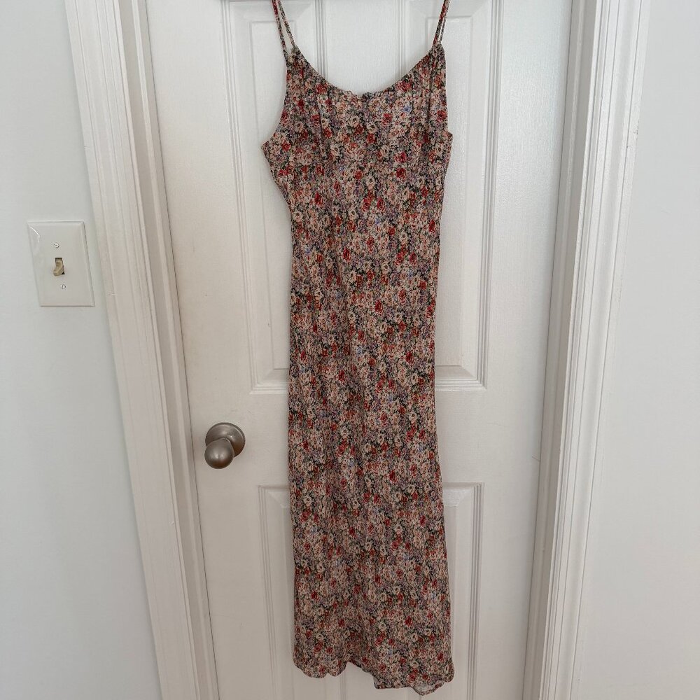 Rouje Floral midi dress, Size 38